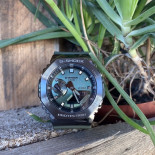 Casio g-shock oak steel green gm-2100b-3aer