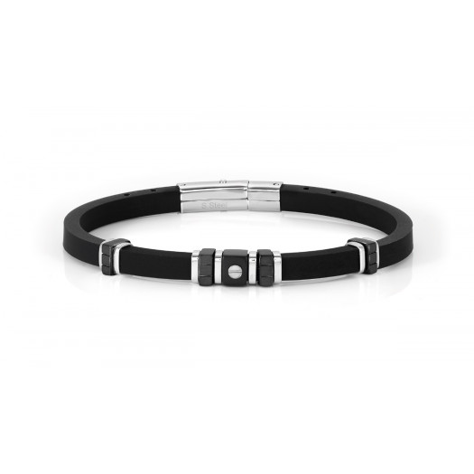Nomination bracciale city pvd nero