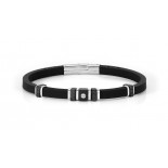 Nomination bracciale city pvd nero
