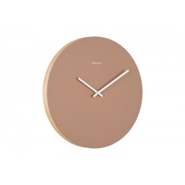 Karlsson wall clock splash brown 31 cm