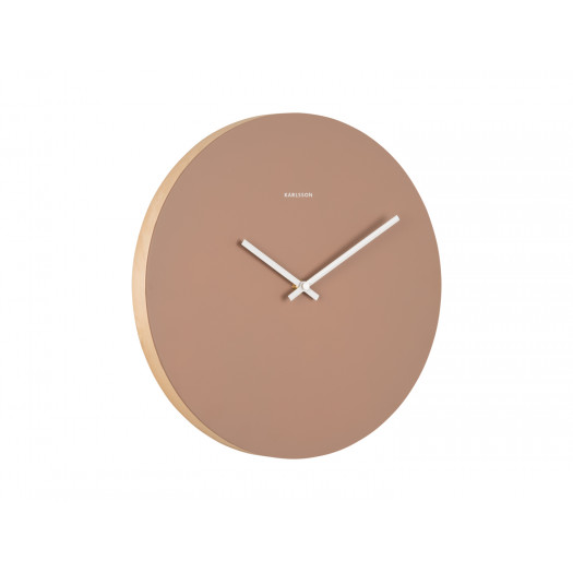 Karlsson wall clock splash brown 31 cm