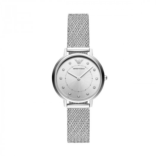 Emporio armani kappa silver mesh st