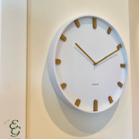 Karlsson wall clock grace white 40 cm