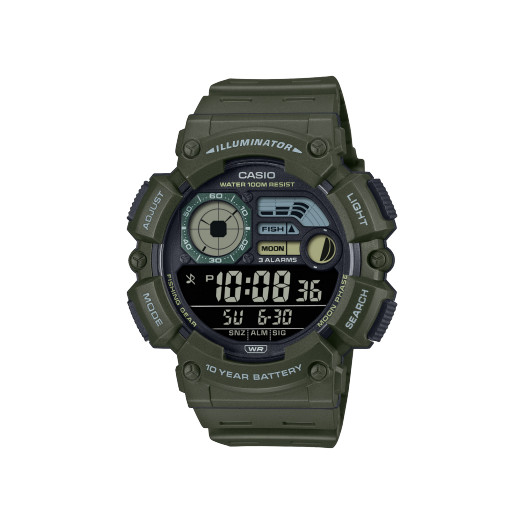 Casio collection fishing ws-1500h-3bvef