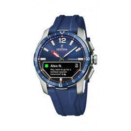 Festina smartwatch titanium blu