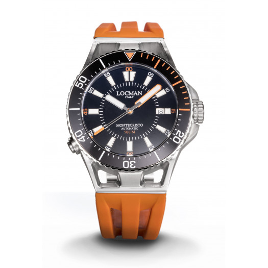 Locman montecristo diver 500 m arancio