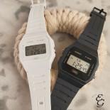 Casio timeless digi grey f-91wb-8aef