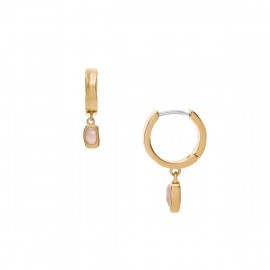 Skagen jewels orecchini anja quartz rose