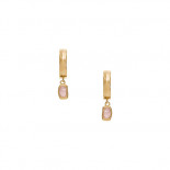 Skagen jewels orecchini anja quartz rose