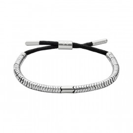 Skagen jewels bracciale snake pelle 