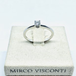 Mirco visconti anello solitario 4 punte 