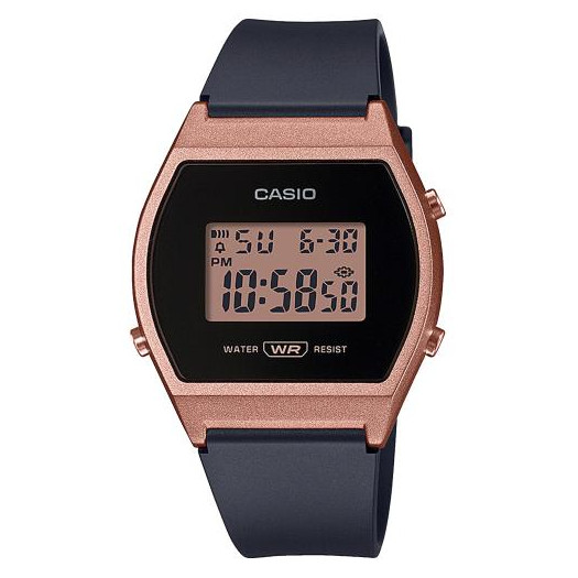 Casio vintage black- gold lw-204-1aef