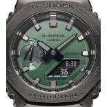 Casio g-shock oak steel green gm-2100b-3aer